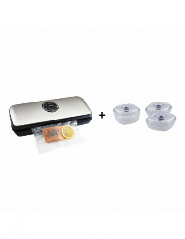 H.KOENIG SSV24+BX24 APPAREIL DE MISE SOUS VIDE ALIMENTAIRE + LOT DE 3 BOITES DE CONSERVATION