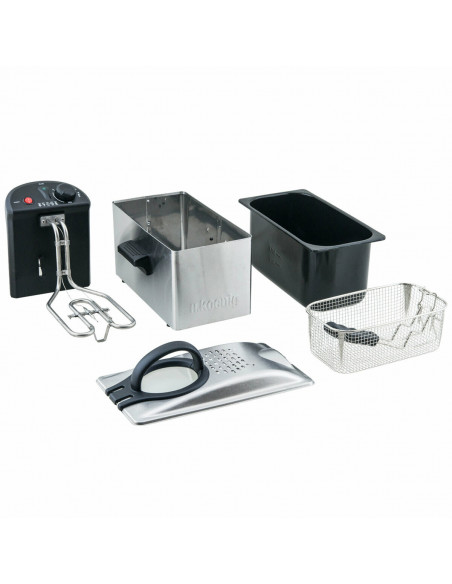 H.Koenig DFX300 - Friteuse à panier amovible