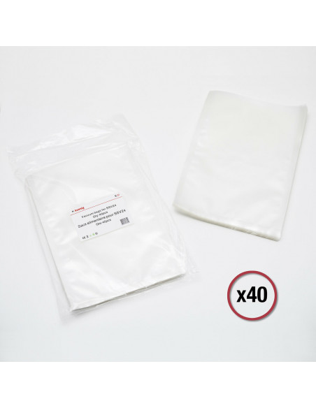 H.KOENIG S24 40 SACS POUR SSV24 APPAREIL DE MISE SOUS VIDE ALIMENTAIRE