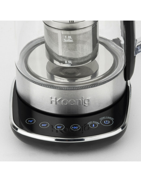 H.Koenig TI600 - Bouilloire infuseur à thé
