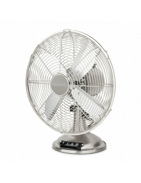 H.Koenig JOE48 - Ventilateur de table métal
