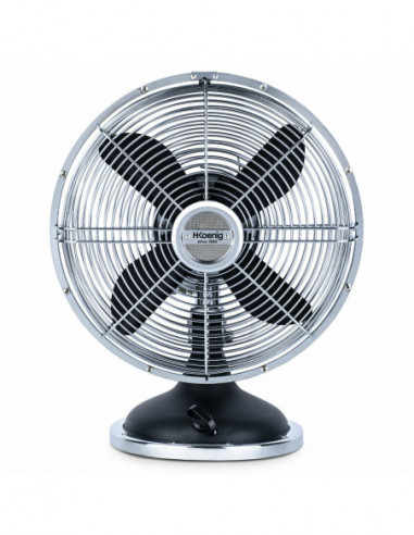 H.KOENIG JOE50 Ventilateur sur pied NOIR