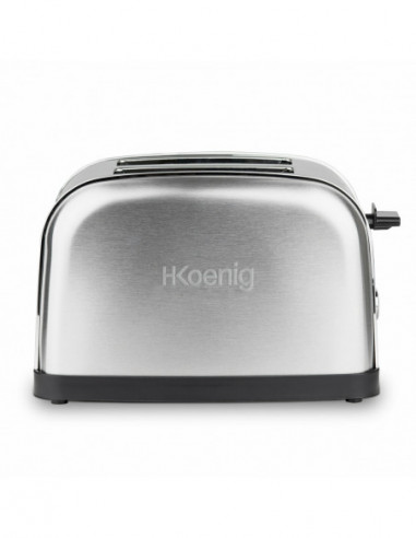 H.KOENIG TOS7 GRILLE PAIN TOASTER ELECTRIQUE 850W 2 FENTES