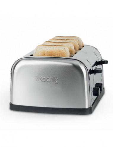 TOAST ADVANCE TOUCH - Grille-pain électrique avec écran numérique, argent -  Grille-pain