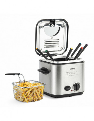 WEASY TB600 FRITEUSE ET FONDUE 2 EN 1 1.2l