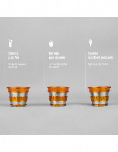 T24  LOT DE 3 TAMIS POUR...