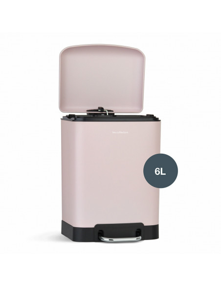 Les Collectors n°678 poubelle pédale 6L pink edition - salle de bain