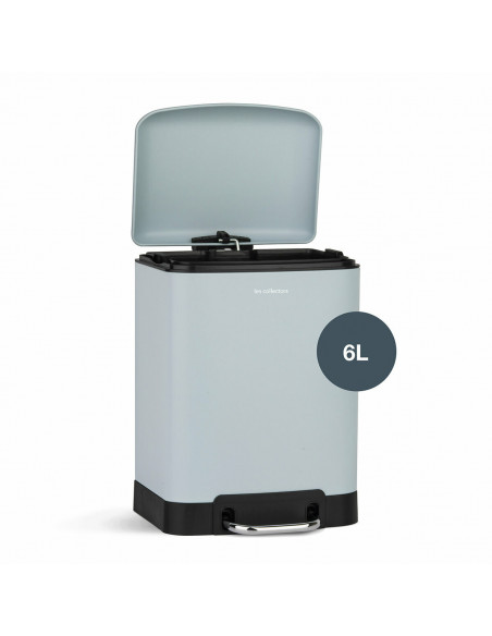Les Collectors n°686 poubelle pédale 6L blue edition - salle de bain