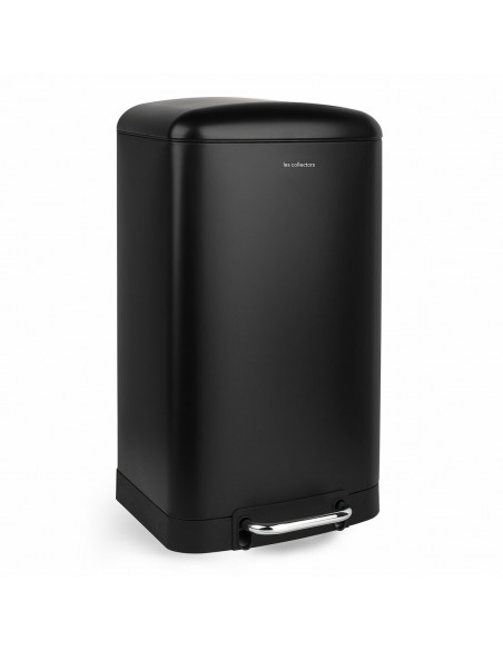 Les collectors n°867 poubelle pédale 40L Black Edition