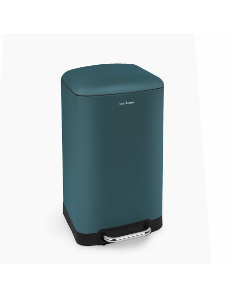 Les collectors N°716 - Poubelle à pédale 30L petrol blue edition