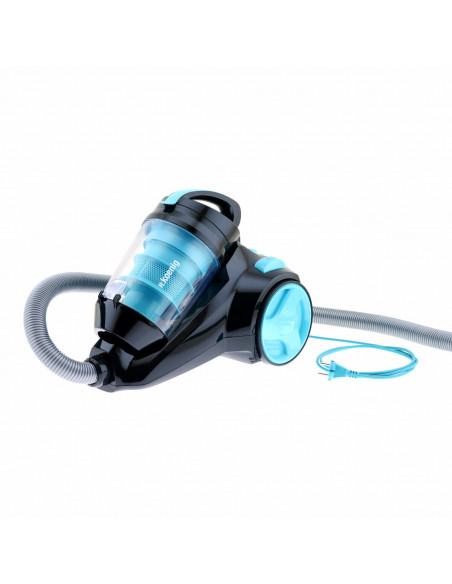 H.KOENIG SLS890 ASPIRATEUR POLYCYCLONIQUE SANS SAC SILENCIEUX BLEU