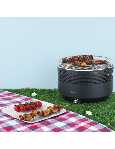 H.Koenig RIO440 - Barbecue à charbon portable