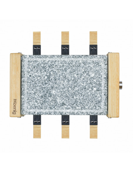 H.Koenig WOD6 - Raclette et pierre à cuire 6 personnes