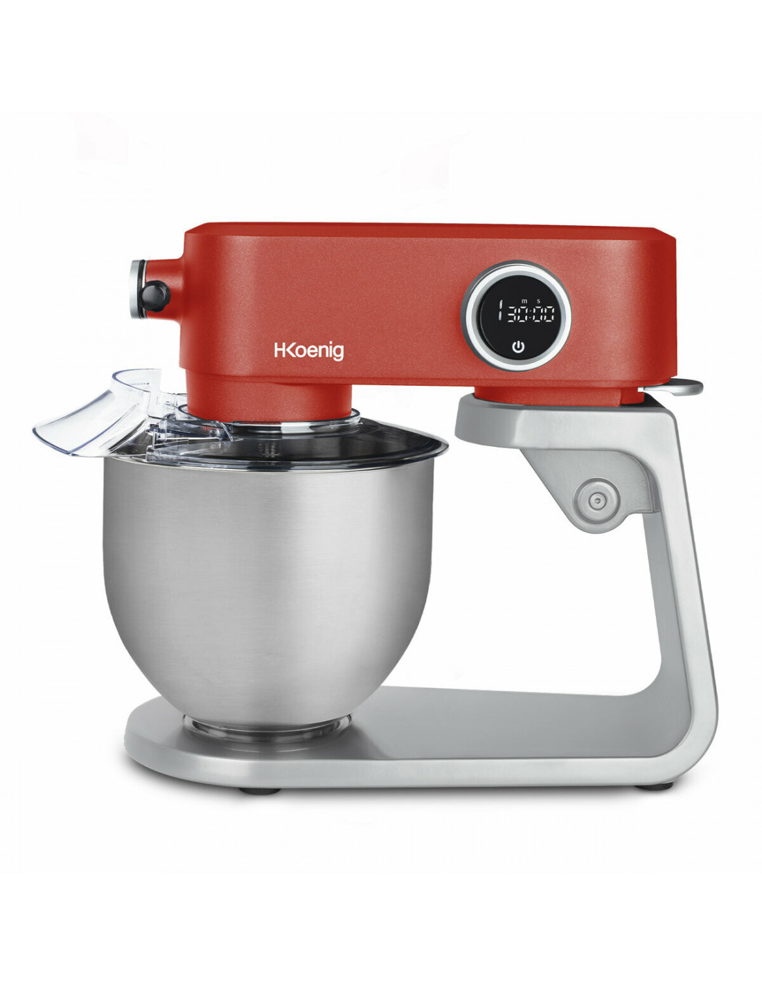 H.Koenig KM4 - Kit Accessori Per Robot Impastatrice Professionale - Grattugia Multifunzione E 3 Tamburi In Acciaio Inox, Compatibile Con KM120/KM124/KM126/KM128