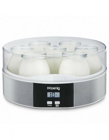 H.KOENIG ELY70 - yaourtière 7 pots