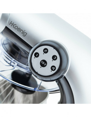 H.Koenig KM80 Noir - Robot pétrin...