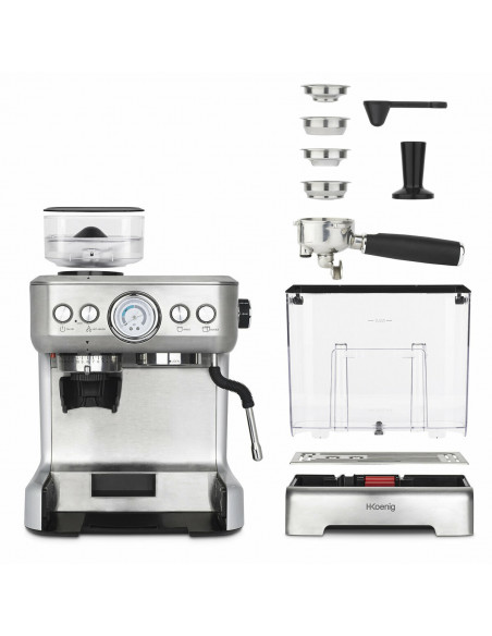 H.Koenig EXPRO980 - Machine à expresso avec broyeur