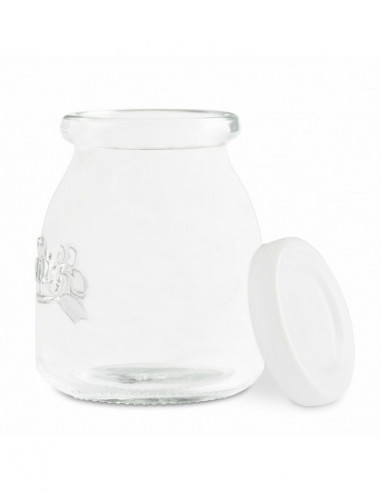 H.KOENIG YPO12 - 12 pots en verre pour yaourtières