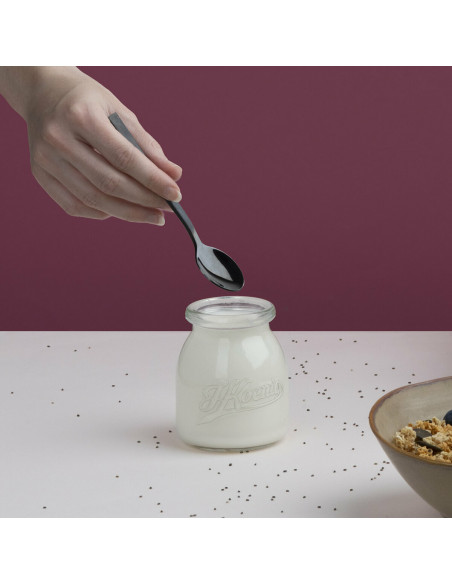 H.KOENIG YPO12 - 12 pots en verre pour yaourtières