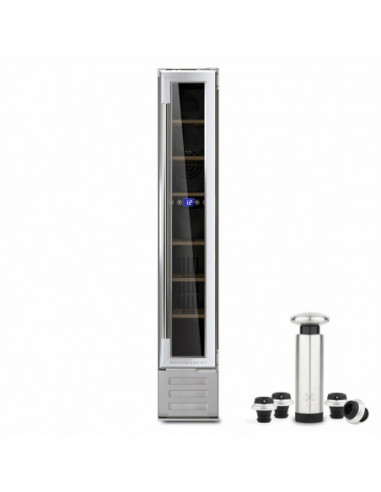 Les petits champs CAVSE7+WOM440 - cave de service et pompe sous vide pour vin