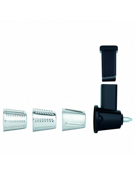 H.KOENIG KM120+KM4 - Robot pâtissier métal et kit accessoires râpes