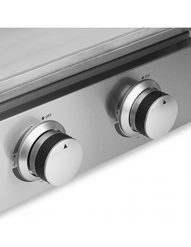H.KOENIG PLX820 - Plancha à gaz 2 feux