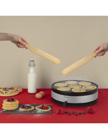 H.Koenig KREP56 - Crêpière avec plaque réversible 33cm