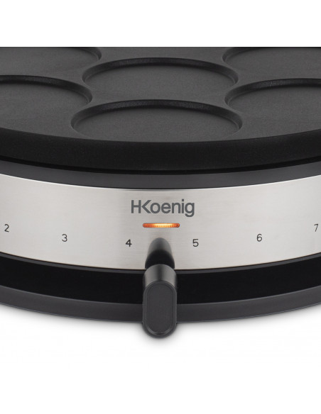 H.Koenig KREP56 - Crêpière avec plaque réversible 33cm