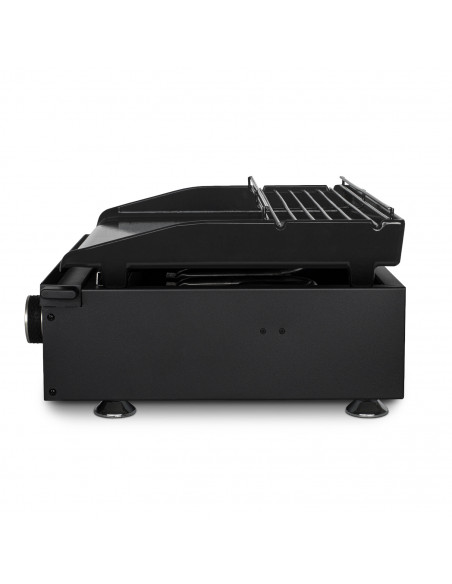 H.Koenig PLX1022 - Plancha 2 brûleurs U noire fonte émaillée