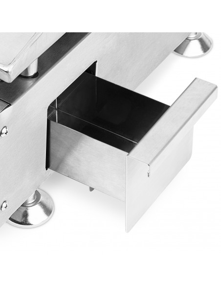 H.Koenig PLX930 - Plancha 3 brûleurs en U