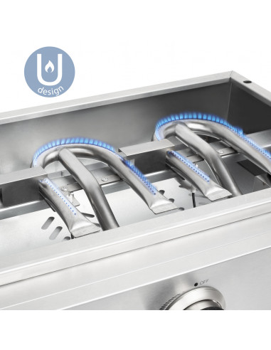 H.Koenig PLX930 - Plancha 3 brûleurs...