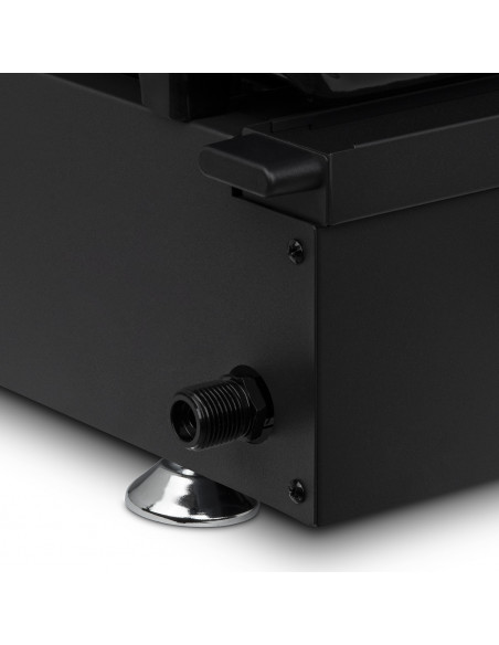 H.Koenig PLX1032 - Plancha 3 brûleurs U noire fonte émaillée