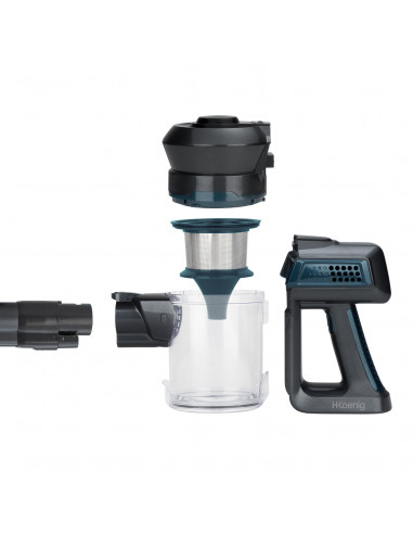 H.Koenig UP690 - Aspirateur balai 2...