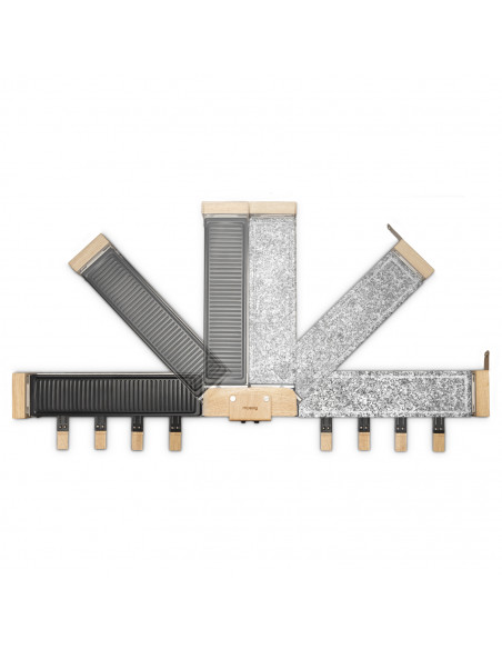 H.Koenig WOD360 - Raclette, pierre à cuire et grill 8 personnes