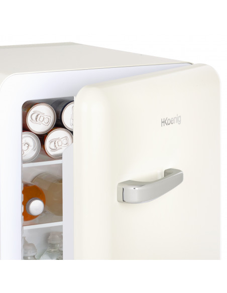H.Koenig TOAD8 - Mini bar vintage 31 L Beige