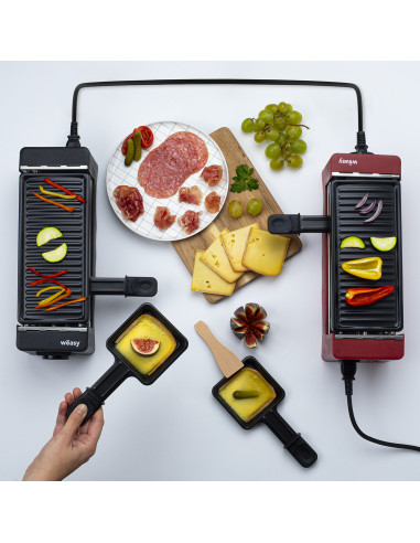 Weasy Tik12 + Tak12 Raclette 4 personnes connectable