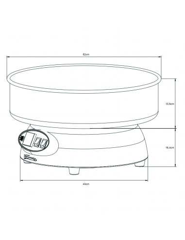 H.Koenig CIRCUS8 - Machine à barbe à...