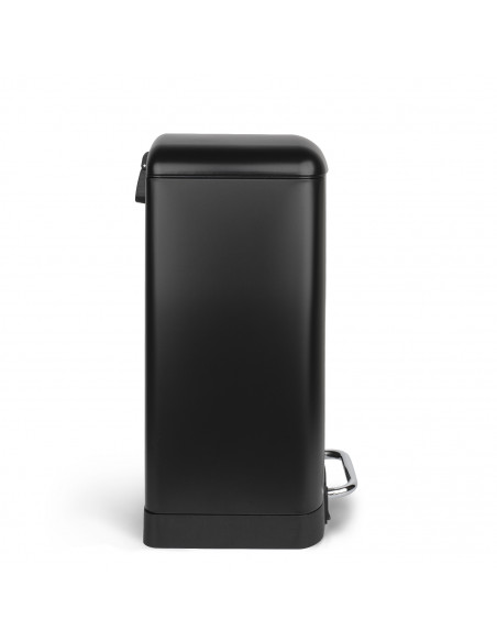 Les collectors n°505 poubelle - Poubelle à pédale 20L, black edition