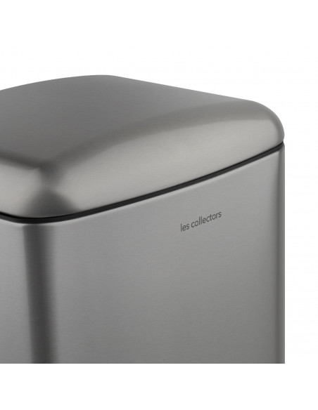 Les Collectors N°512 - Poubelle à pédale 20L, inox edition
