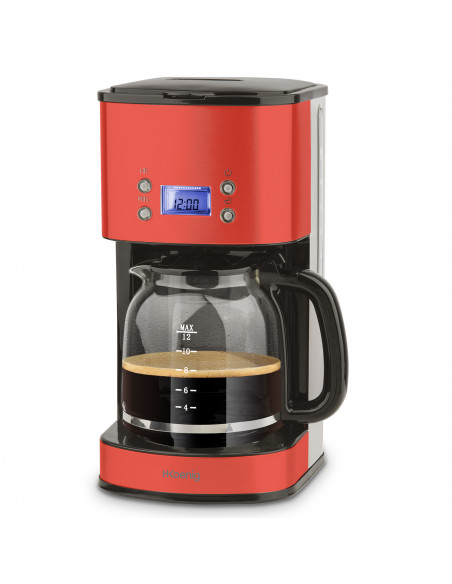 H.Koenig MG30 ROUGE - Cafetière programmable