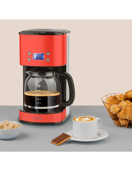 H.Koenig MG30 ROUGE - Cafetière programmable