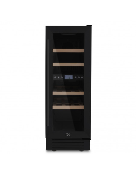 Les Petits Champs CAVCEDB17 - Cave de conservation dual zone 17 bouteilles encastrable