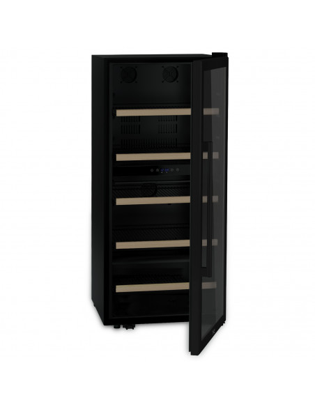 Les petits champs CAVCDB91 - cave de conservation dual zone 91 bouteilles pose libre