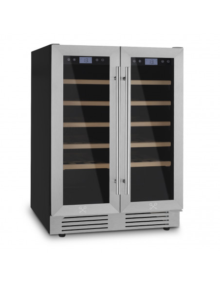 Les petits champs - CAVCED42 - Cave à vin dual zone 42 bouteilles encastrable
