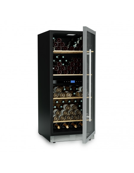 Les petits champs CAVCED149 - Cave de conservation dual zone 149 bouteilles encastrable