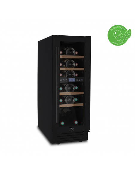 Les Petits Champs CAVCEDB17 - Cave de conservation dual zone 17 bouteilles encastrable