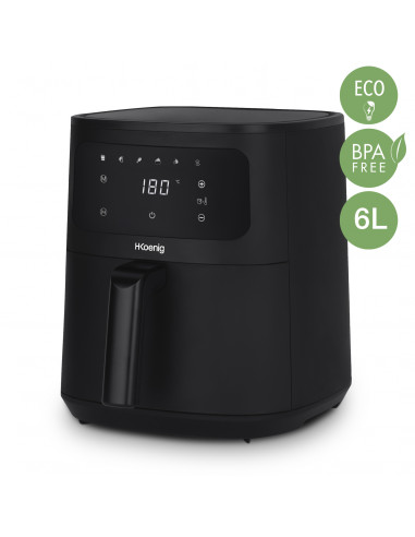 H.Koenig FRY860 - friteuse sans huile 6L