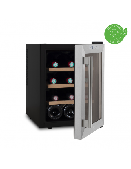 Les petits champs CAVS12+WOM820 - Cave de service et pompe sous vide électrique pour vin