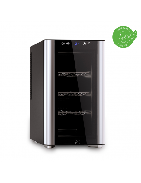 Les petits champs CAVS8+WOM820 - Cave de service et pompe sous vide électrique pour vin