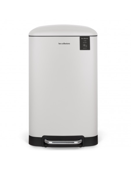 Les Collectors N°828 - Poubelle à pédale 30L, white edition